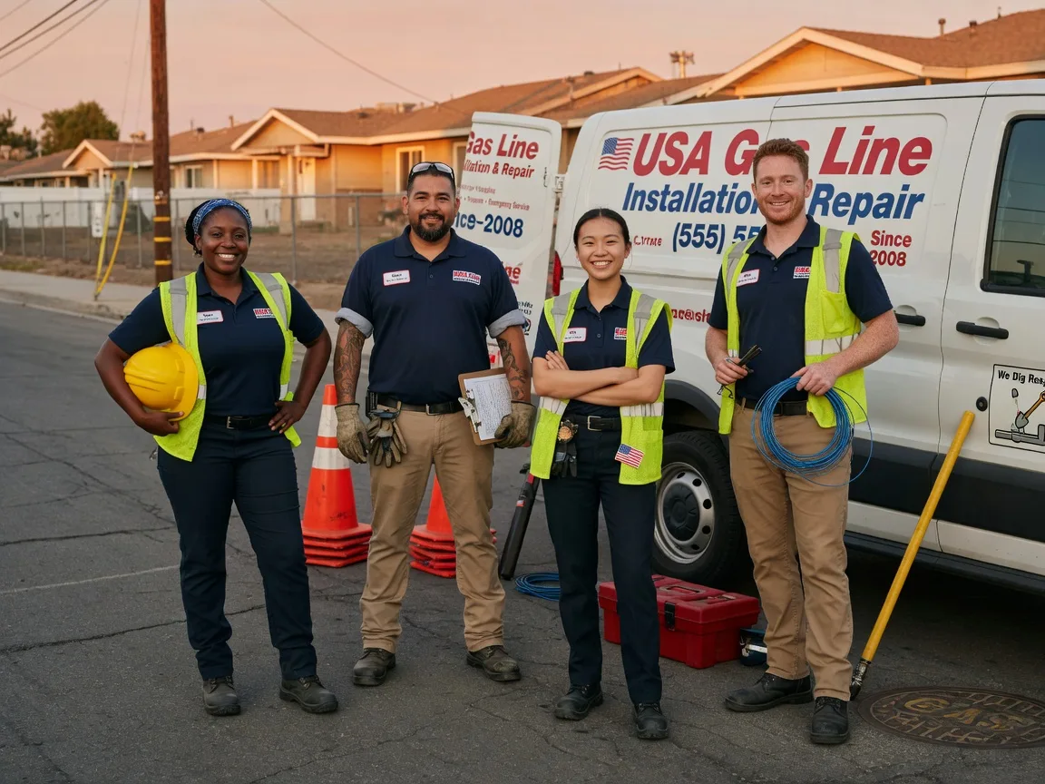 Gas Line Installation company in Jamestown, PA